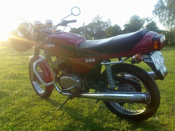Рассказ пользователя andruha-141 о своем мотоцикле ява 350 из Витебска и фото под катом